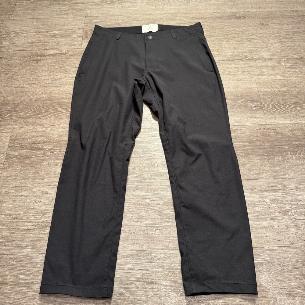 Reigning Champ Pants Mens 32 Black Technical‎ Performance Slim Straight 32x27